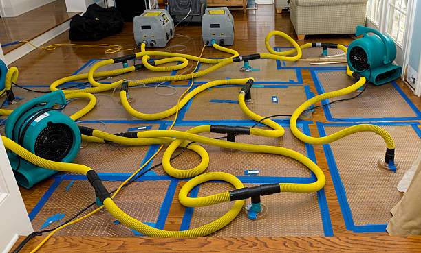 Professional Water Extraction technician working in Little Falls, NY
